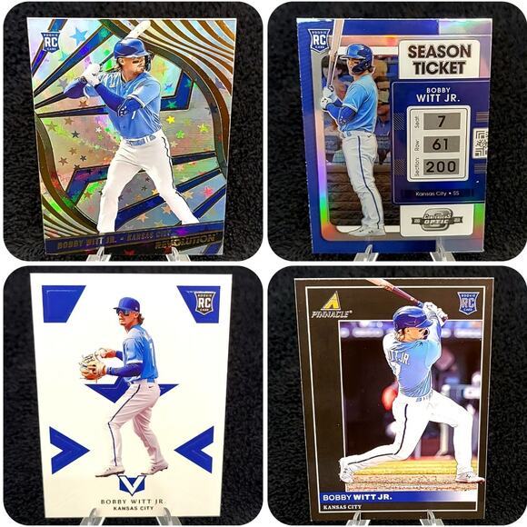 Bobby Witt Jr. RC Insert Baseball Card Lot, Kansas City Royals - Picture 1 of 9